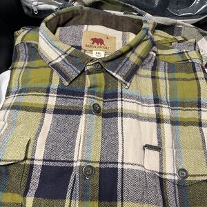BB Dakota Multicolor Plaid Casual Button Down Shirt